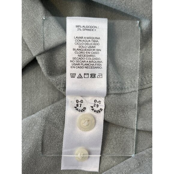 Vineyard Vines Classic Fit Whale Shirt M Cotton/Spandex Mens Long Sleeve Button- - Picture 5 of 6